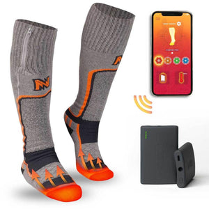 Mobile Warming Men's Pro Merino Heated Socks