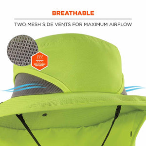 Ergodyne Chill-Its Ranger Hat with Neck Shade