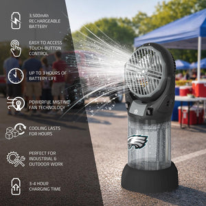 AlphaCool Philadelphia Eagles CoolBurst Misting Fan