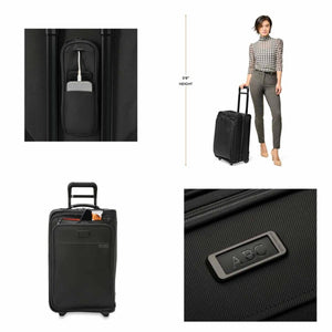 Briggs & Riley 22" Carry-On 2-Wheel Garment Bag - Black