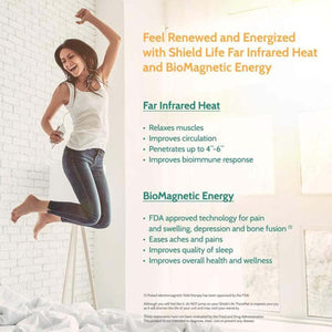Shield Life TheraMat Lite Heated Mattress Pad - Full Size
