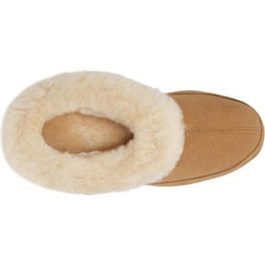 Acorn Women's Shearling Boot Slippers with Genuine Sheepskin