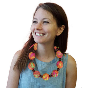 Nano-Ice Cooling Necklace | 2+ Hours of Cooling Relief - Paisley