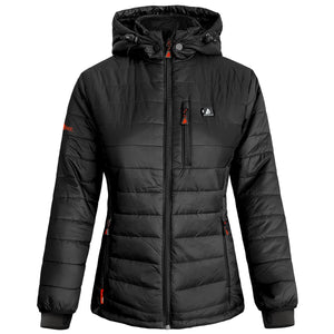 ActionHeat 5V Women's Insulated Puffer Battery Heated Jacket W/ Hood