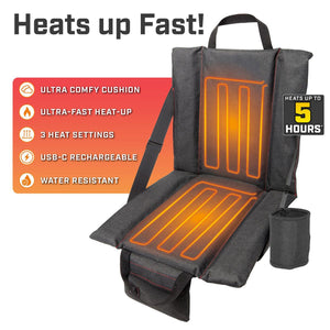 Ontel Handy Heater Heated Seat Cushion Max