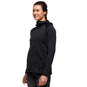 Black Diamond Women's Factor Hoody (Black L)