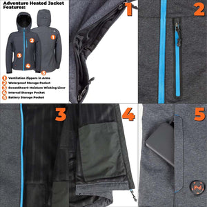 Mobile Warming 7.4V Women's Adventure Heated Jacket - Previous Generation