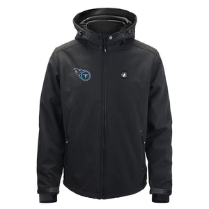 ActionHeat Tennessee Titans 5V Men's Softshell Battery Heated Jacket