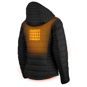 Gobi Heat Women's Polaris 4 Zone Heated Puffer Jacket