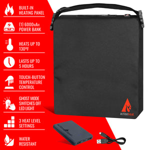 ActionHeat 5V Battery Heated Seat Cushion
