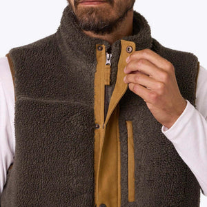 Mobile Warming Men's Ranch Sherpa Heated Vest