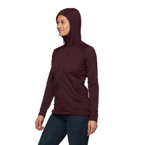 Black Diamond Women's Factor Hoody (Black L)