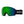 Smith Optics 4D Mag XL Goggles ChromaPop Sun Green Mirror - Black Frame - Front