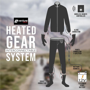 Venture Heat 12V Hybrid Motorcycle Heated Vest