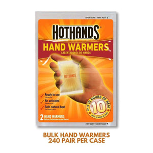 Bulk HotHands® Hand Warmers | 6 Displays, 240 Pair