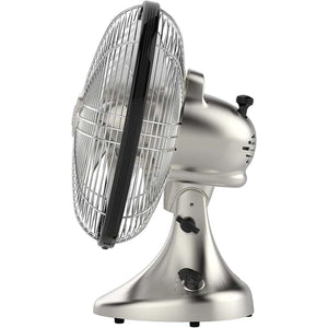 Vornado Silver Swan Brushed Nickel Vintage Oscillating Fan - Brushed Chrome