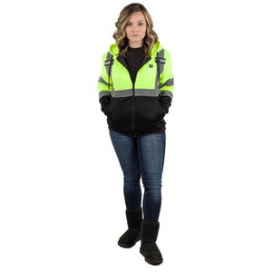 Gobi Heat Women's Beam Workwear Heated High-Vis Hoodie