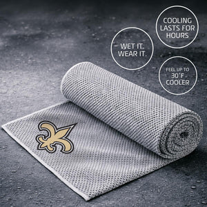 AlphaCool New Orleans Saints Cooling Towel
