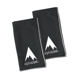 AlphaCool Mesh Instant Cooling Towel (2-Pack) - Front