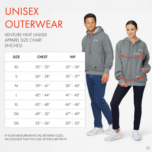 Venture Heat 7V Bluetooth Battery Heated Hoodie - Unisex