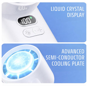 AlphaCool Handheld Fan with Cooling Plate