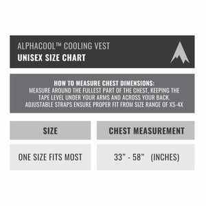 Open Box AlphaCool Polar Ice Cooling Vest