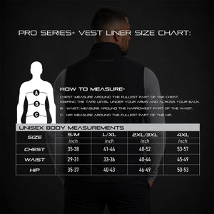ActionHeat Pro Series+ Bluetooth Heated Vest Liner