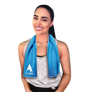 AlphaCool Mesh Instant Cooling Towel - Front