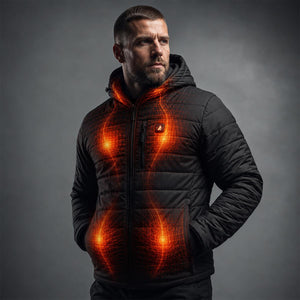 ActionHeat Pro Series+ Bluetooth Men's Puffer Heated Jacket
