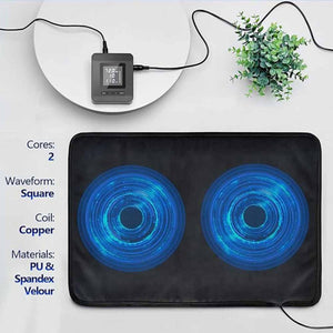 UTK Nalax BioPEMF Mat, Mimic Earth Magnetic Field Therapy - Black