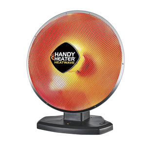 Ontel Handy Heater Heatwave Parabolic Space Heater