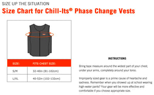Chill-Its 6260 Lightweight Phase Change Cooling Vest with Packs