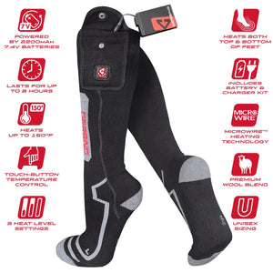 Gerbing 7V Ultimate Wool Heated Socks