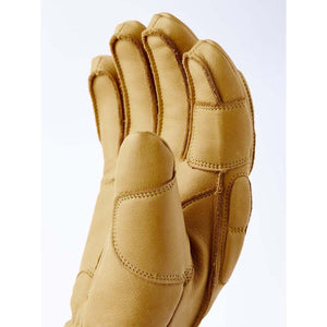 Hestra Vertical Cut CZone 5-Finger Gloves - Tan Size 7