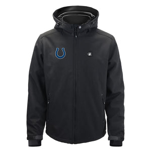 ActionHeat Indianapolis Colts 5V Men's Softshell Battery Heated Jacket