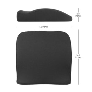 Wagan RelaxFusion Memory Foam and Gel Lumbar Cushion