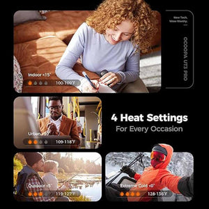 Ocoopa AI Smart Magnetic Double-Sided Rechargeable Heating Hand Warmers