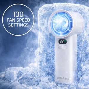 AlphaCool Handheld Fan with Cooling Plate
