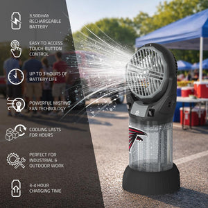 AlphaCool Atlanta Falcons CoolBurst Misting Fan