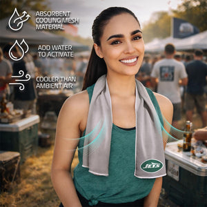 AlphaCool New York Jets Cooling Towel