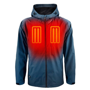 ActionHeat 5V Men's Waterproof Heated Rain Jacket - Front