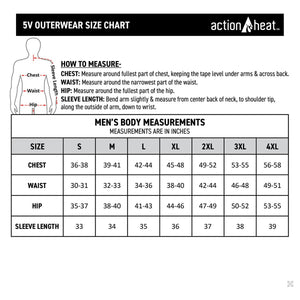 ActionHeat 5V Men's Classic Heated Fleece Vest