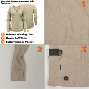 Mobile Warming Women's Thermick 2.0 Baselayer Shirt