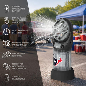 AlphaCool Houston Texans CoolBurst Misting Fan