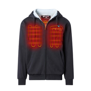 Venture Heat 7V Polar Fleece Battery Heated Hoodie - (Sizes S & XS) - Front