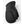 Black 3-finger mitten by Hestra with a padded and quilted design, and embroidered brand name on the cuff.