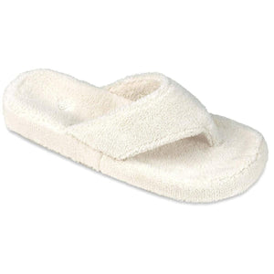 ACORN Women's Spa Thong Slippers - Natural