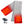 Grey fleece heated scarf with pockets by ActionHeat, showing glowing red heating elements, a power bank, and USB cable.