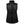 Black women's insulated puffer vest by ActionHeat with a full-zip front, high collar, and red zipper pull accents.