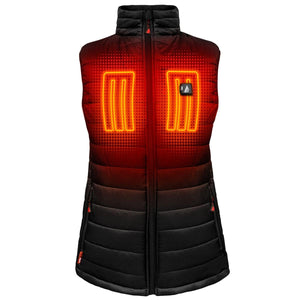ActionHeat 5V Women's Battery Heated Insulated Puffer Vest - Front